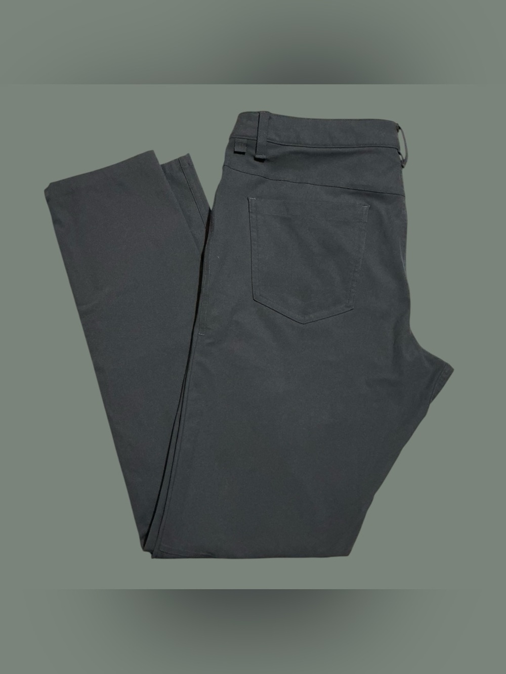 lululemon Men’s ABC Pant Slim 5 Pocket Obsidian Gray Size 32